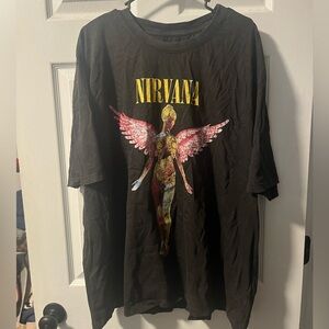 NWT | Nirvana In Utero Live ‘93 Tour shirt (not original, reprint) - Mens - 2XL